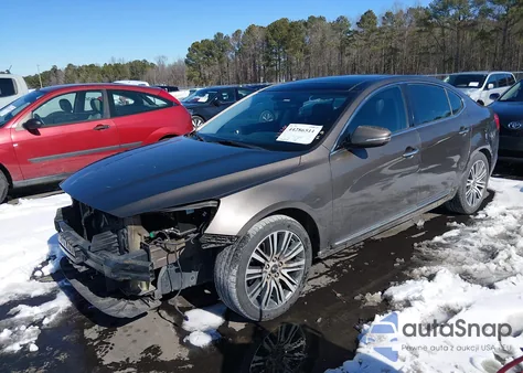 2015 Kia Cadenza Premium из США, поврежденный, VIN KNALN4D73F5187160